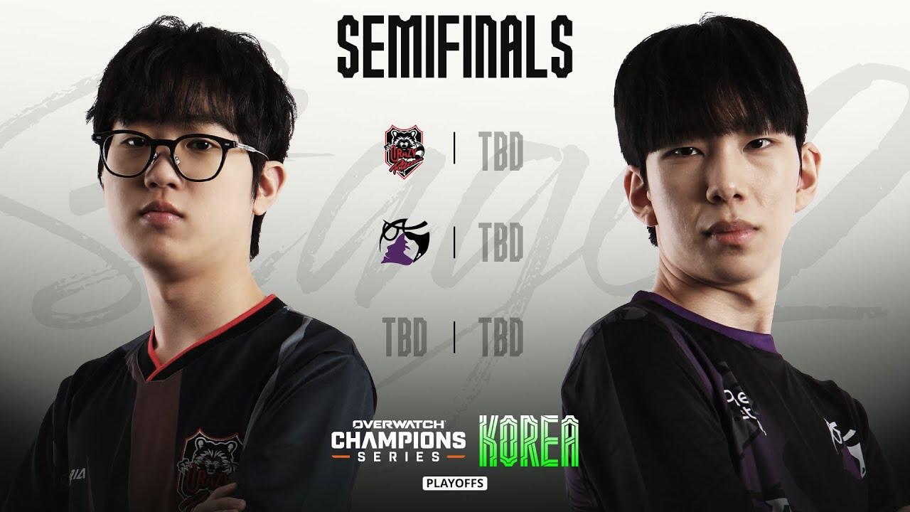 Overwatch Champions Series KOREA Stage2 (OWCS KOREA) Playoffs Day 2 [Semifinals]