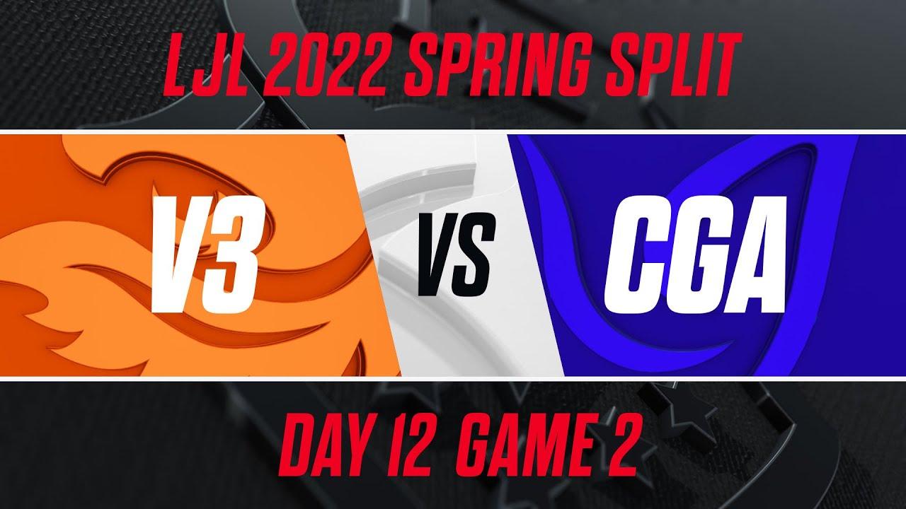 V3 vs CGA｜LJL 2022 Spring Split Day 12 Game 2
