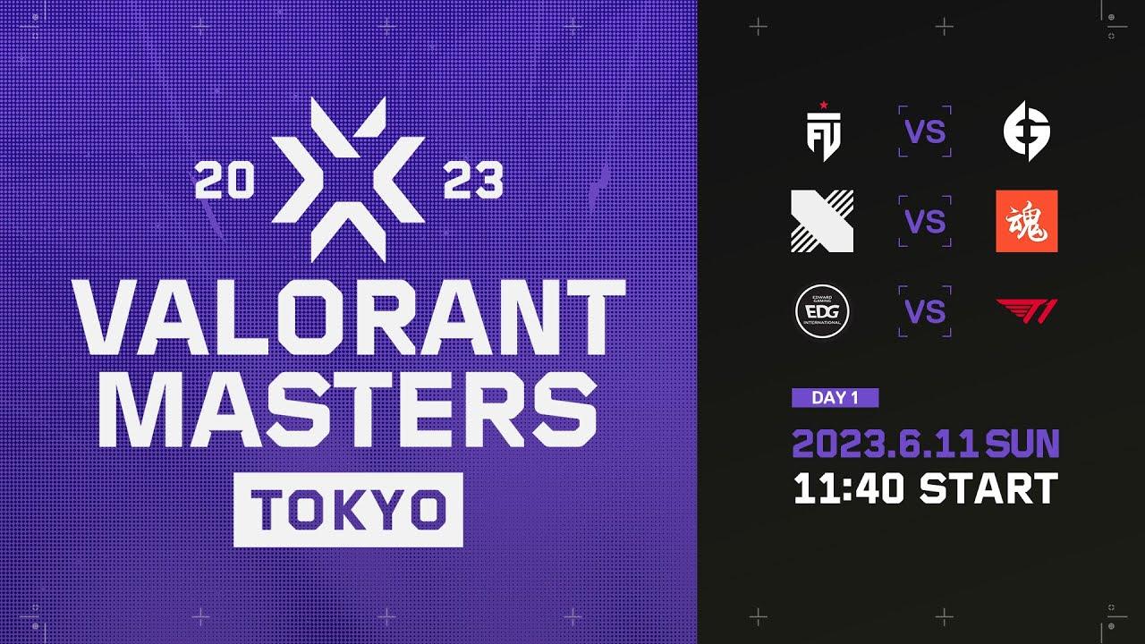VALORANT Masters Tokyo - Group Day1-1