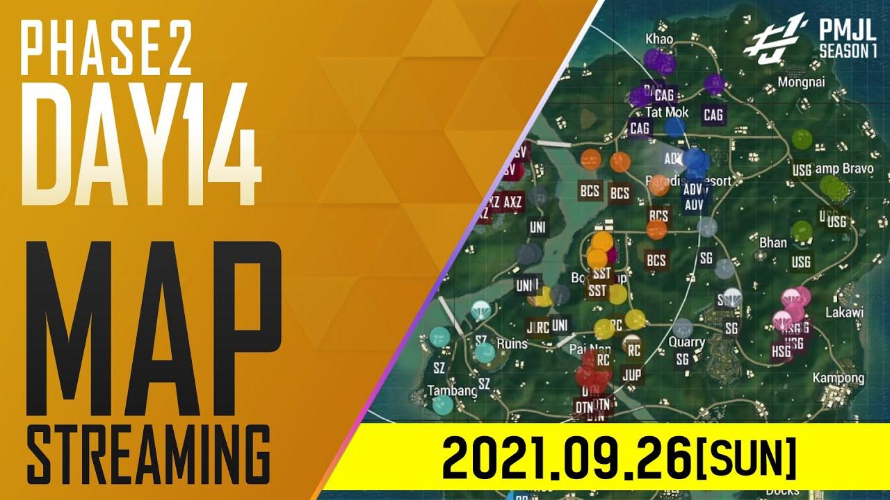 【PMJL SEASON1】Phase2 Day14 MAP配信