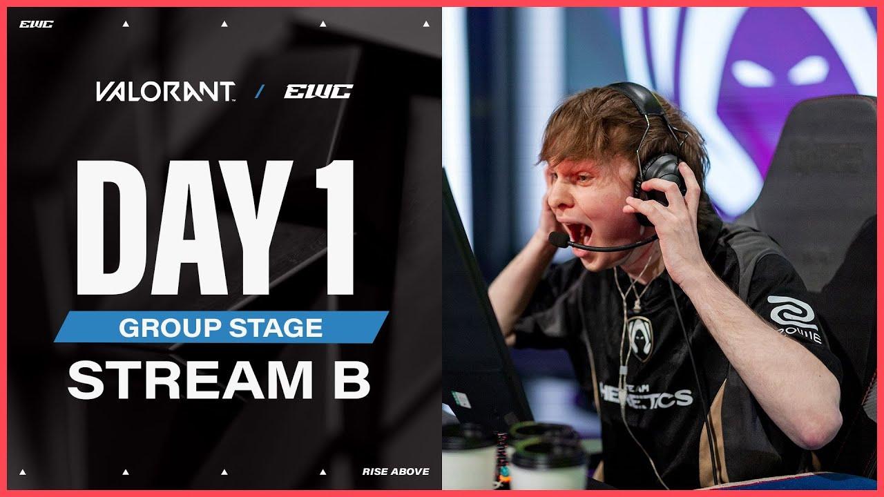 VALORANT at EWC 25 - Day 1 - Group Stage - Stream B