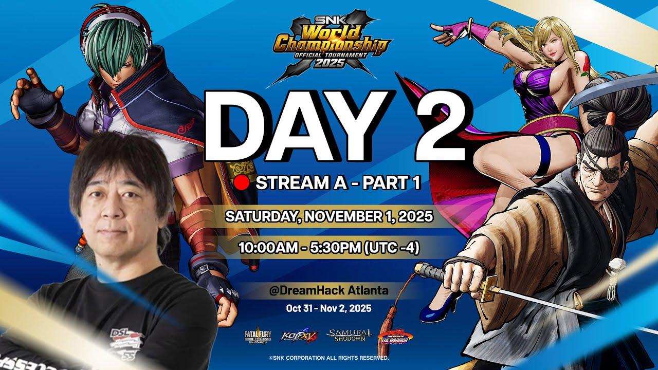 SNK World Championship 2025 - Day 2 STREAM A - Championship Bracket