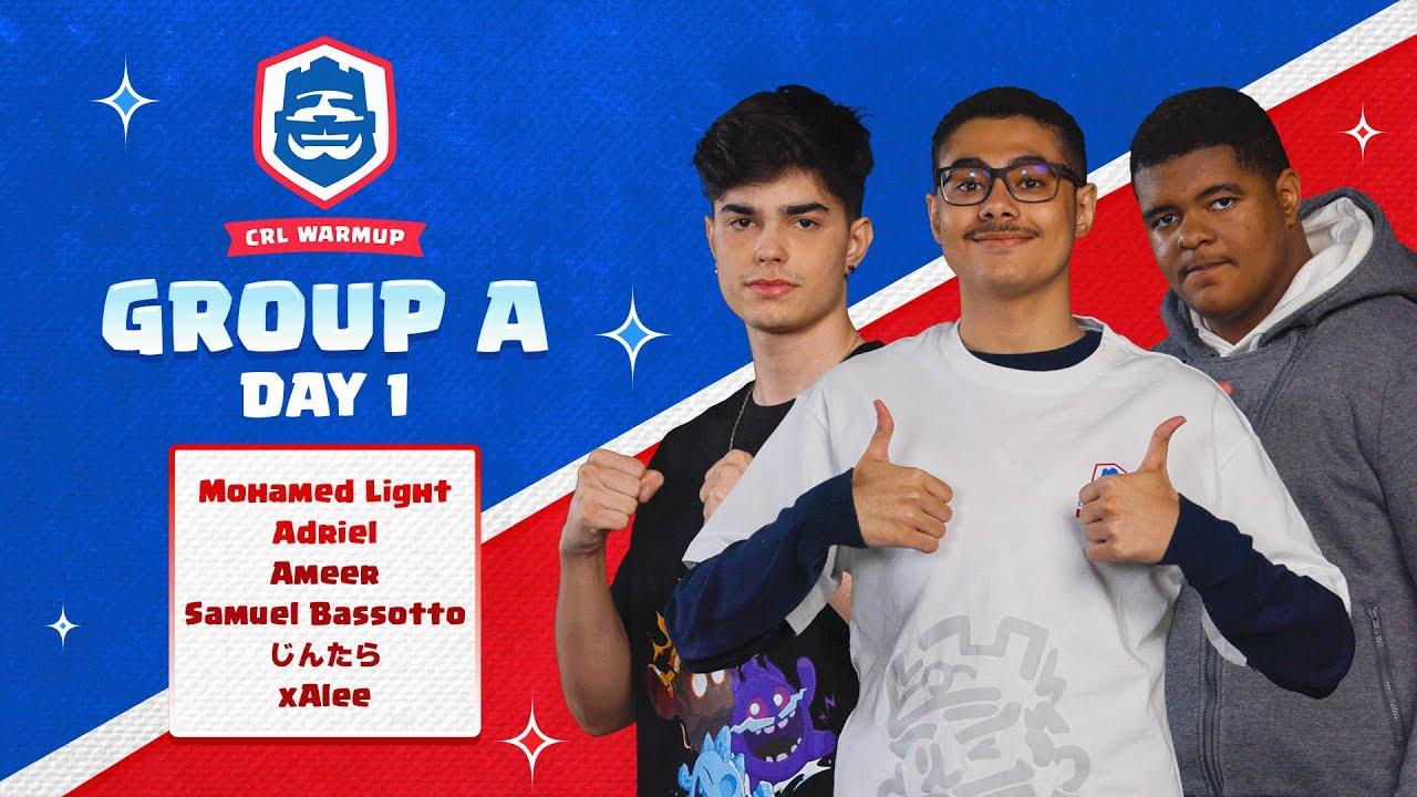 【クラロワ】賞金200万越え大会！CRLWarmup グループA  [日本語]