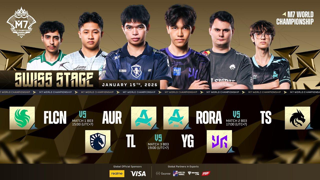 🔴 LIVE | SWISS STAGE DAY 5 | M7 World Championship | (ENG)