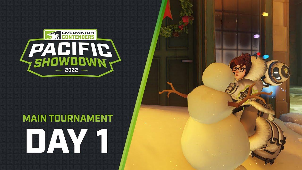 【日本語配信】Overwatch Contenders Pacific Showdown 2022｜本戦１日目