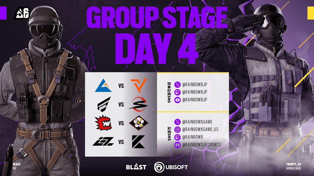 BLAST R6 Japan League 2024 Stage 2 Group Stage Day 4