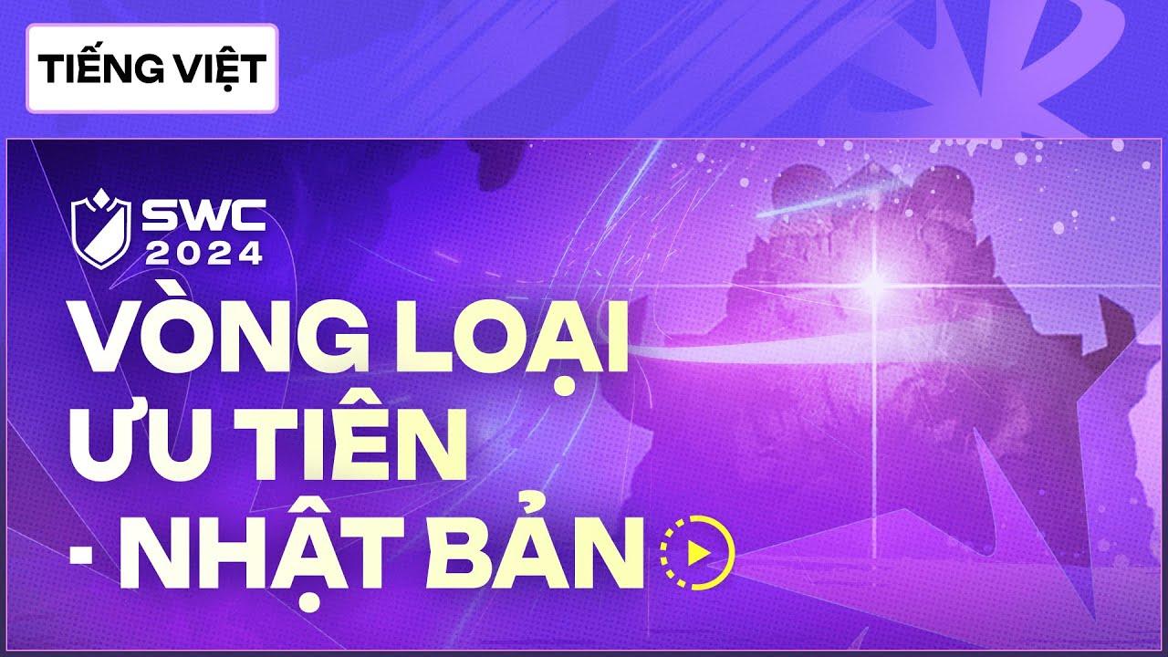 [Tiếng Việt] SWC 2024 Vòng Loại Ưu Tiên - Nhật Bản | Summoners War