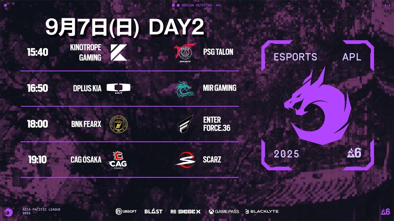 Asia Pacific League Stage 2 Day2 watch party