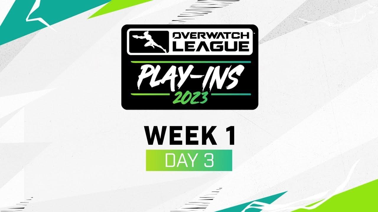 【日本語配信 - CoStream】 Overwatch League 2023 Season | Play-Ins | Day 3 – East