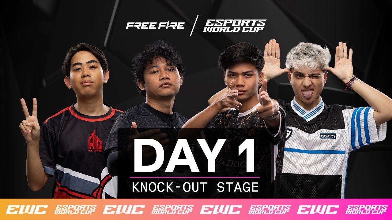 EWC Free Fire - Day 1 - Knock-out Stage