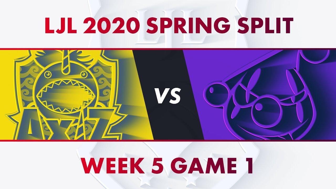 AXZ vs RJ｜LJL 2020 Spring Split Week 5 Game 1