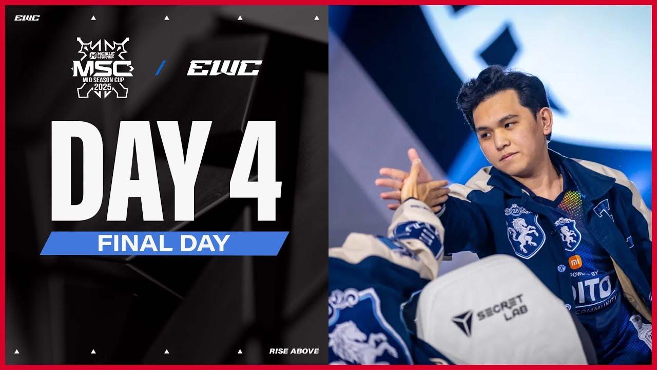 MSC 2025 at EWC 25 - FINAL DAY!