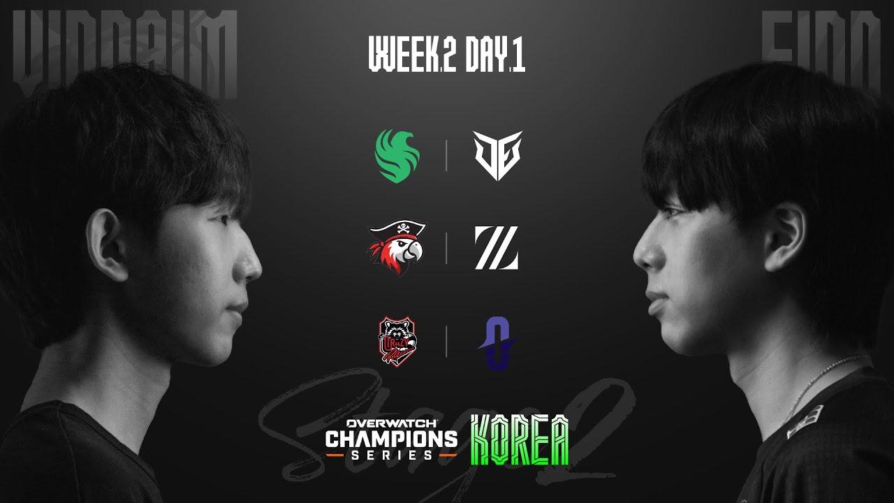 Overwatch Champions Series KOREA Stage2 (OWCS KOREA) Week 2 Day 1