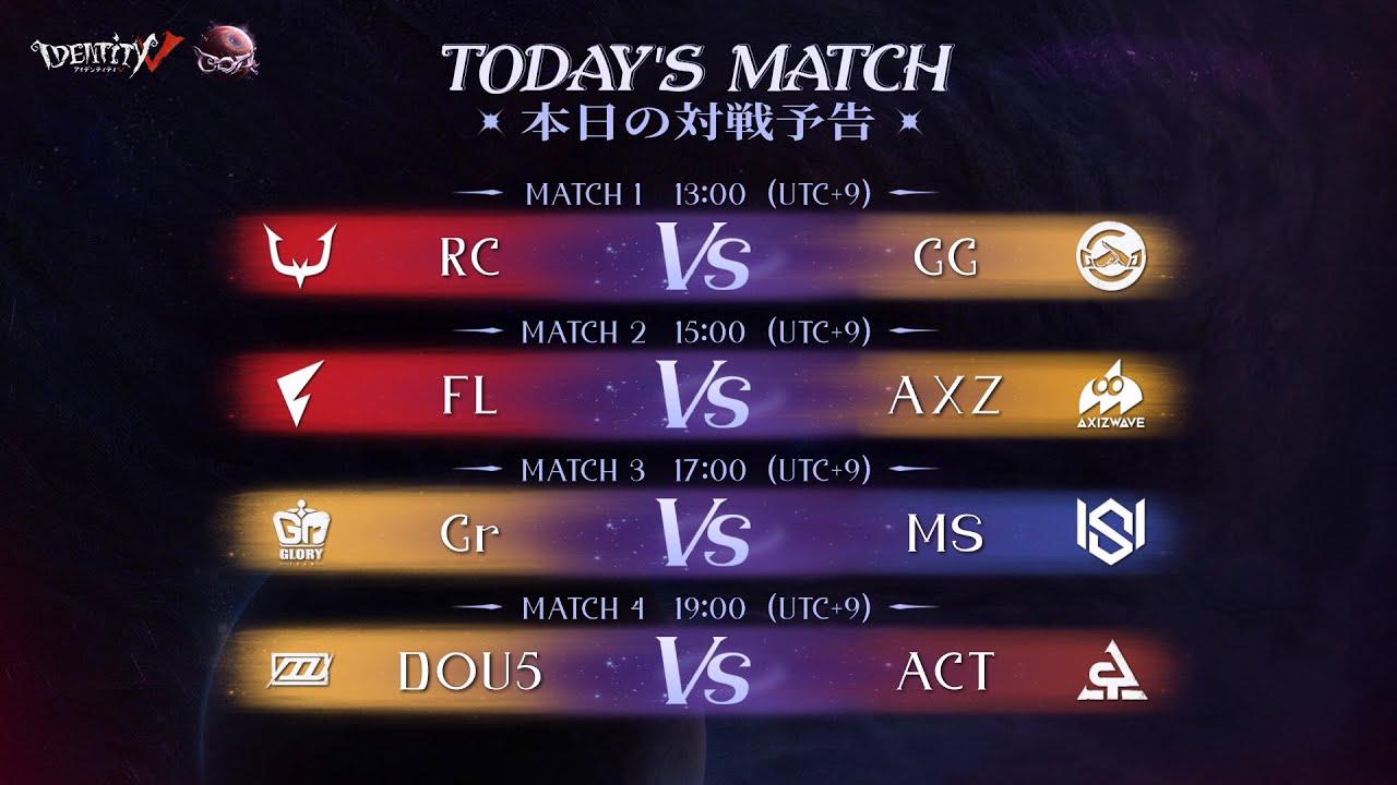 Call Of The Abyss Ⅵ グループ戦 Day1 (COA Ⅵ)