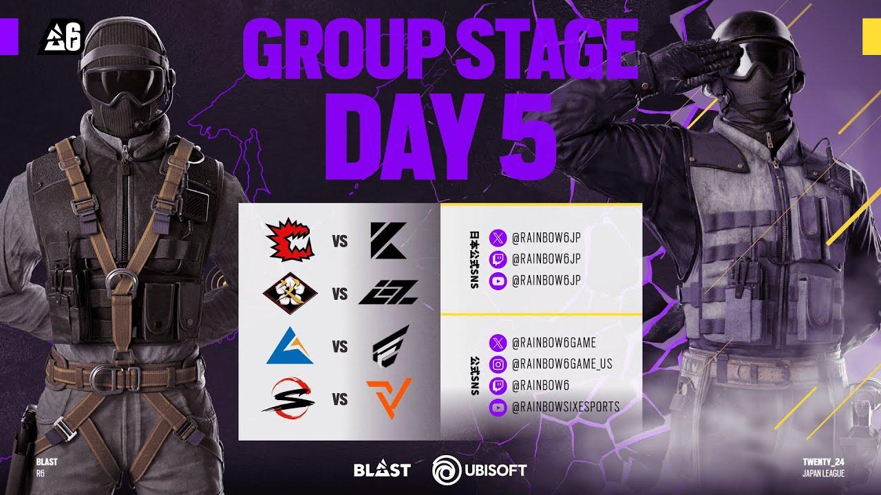 BLAST R6 Japan League 2024 Stage 2 Group Stage Day 5