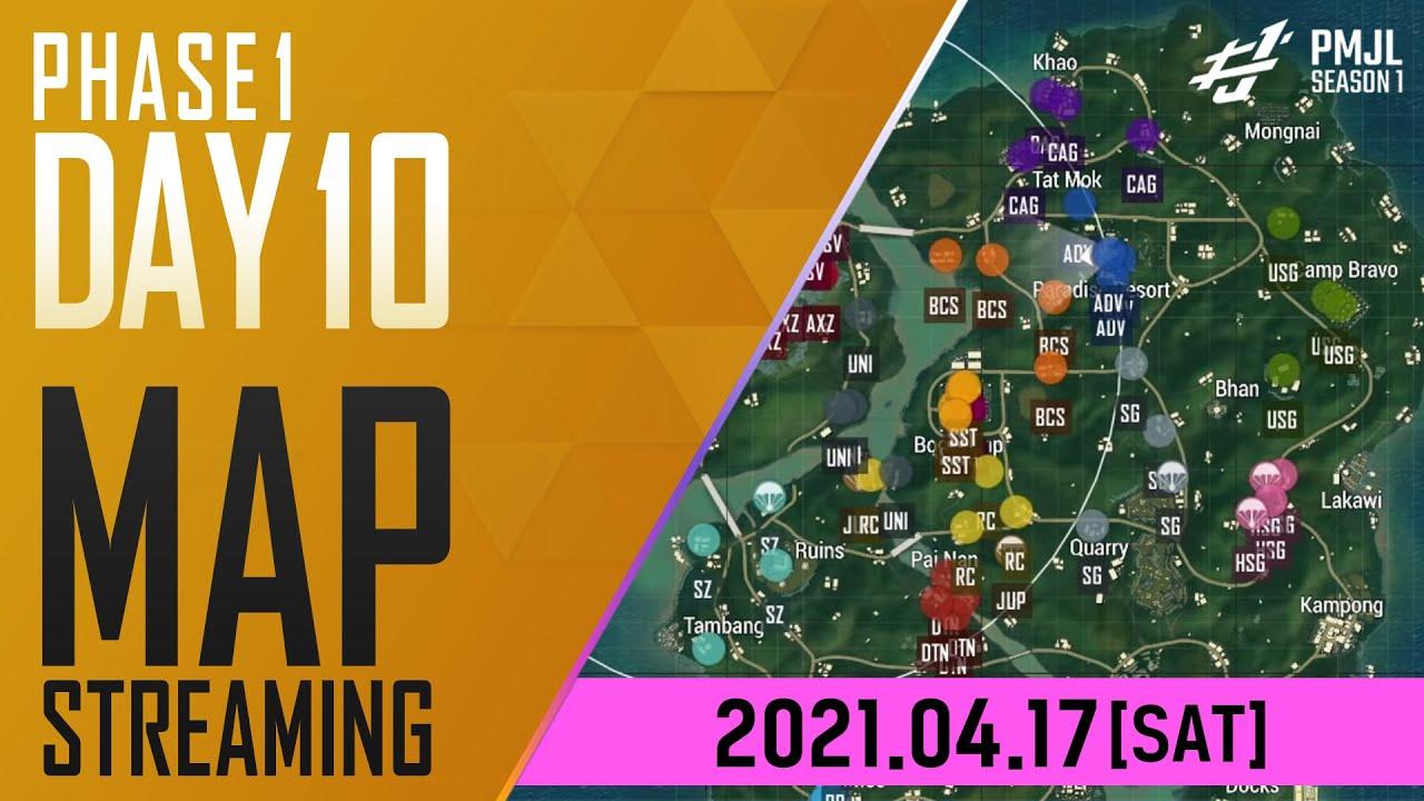 【PMJL SEASON1】Phase1 Day10 MAP配信