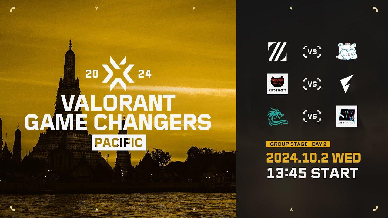 VALORANT Game Changers 2024 Pacific - Group Stage Day 2
