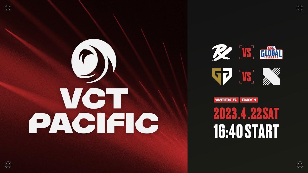 2023 VCT Pacific - League Play - Week 5 Day 1
