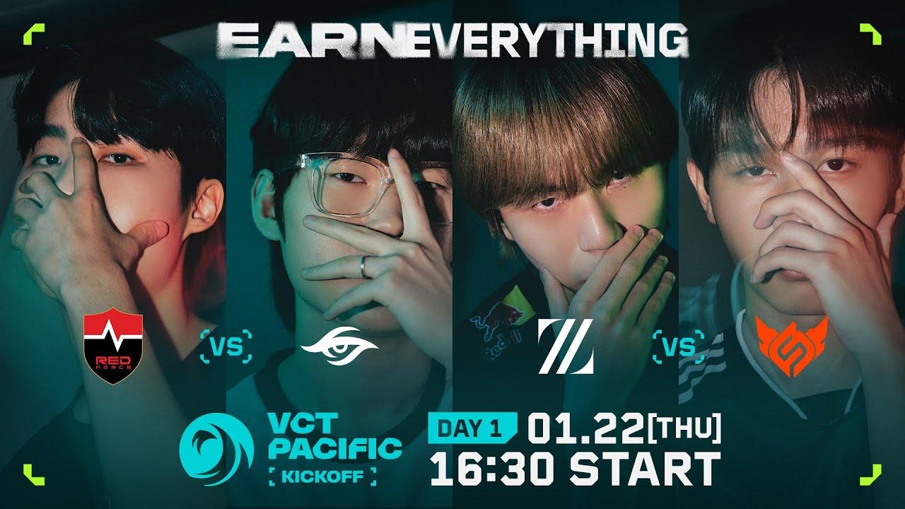 VCT Pacific 2026 : KICKOFF - Day 1