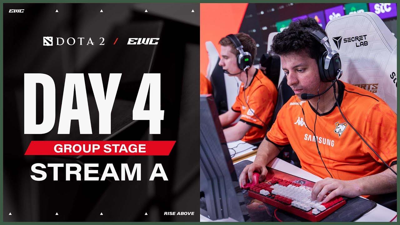 Dota 2 at EWC 25 - Day 4 - Phase 1 - Stream A