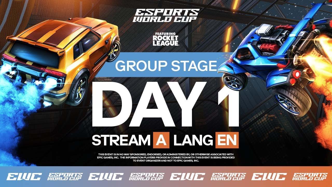 EWC ft. Rocket League - Day 1 - Group Stage