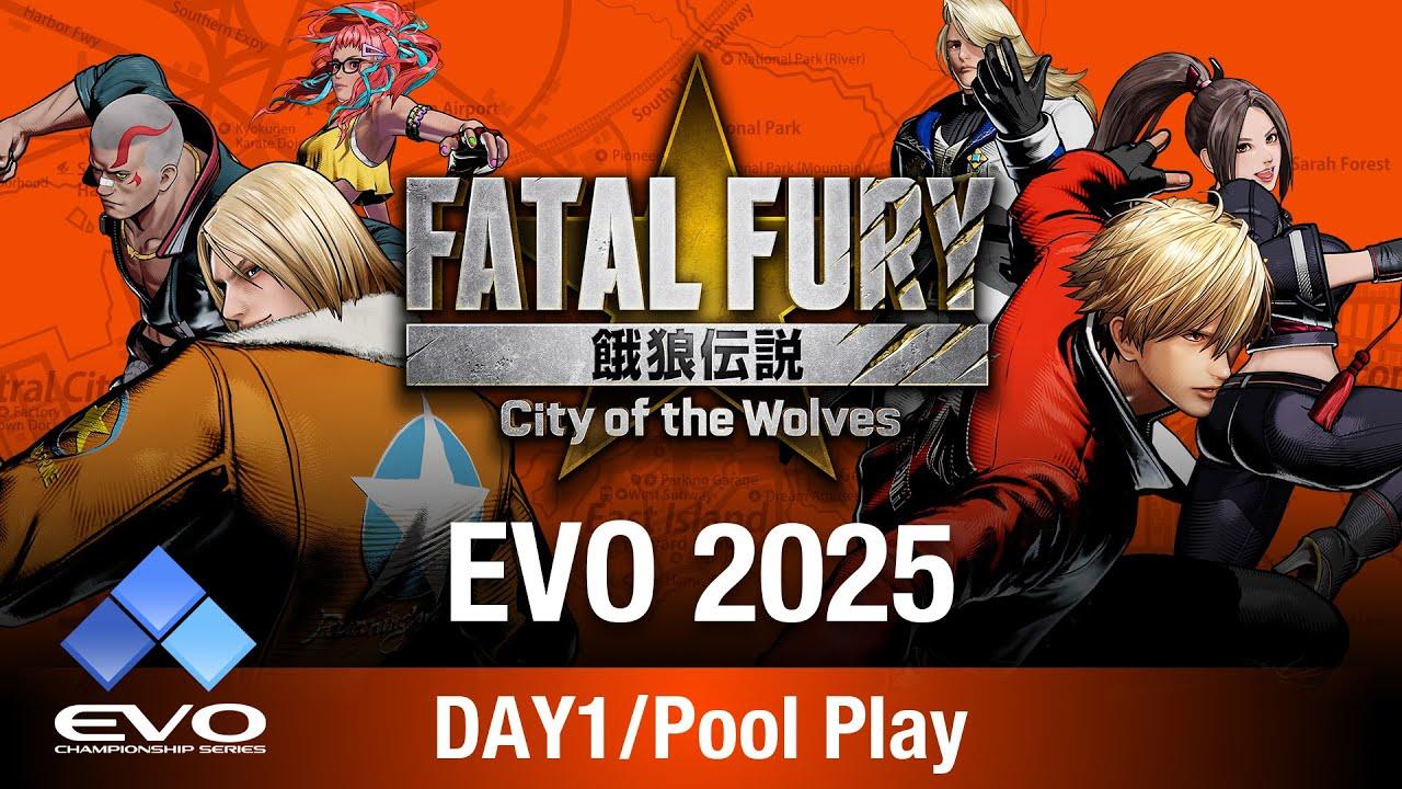【Evo 2025｜日本語配信】餓狼伝説CotW｜DAY1 前半
