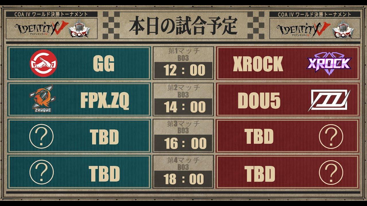 Call Of The Abyss IV ワールド決勝トーナメント Day4(COA IV)