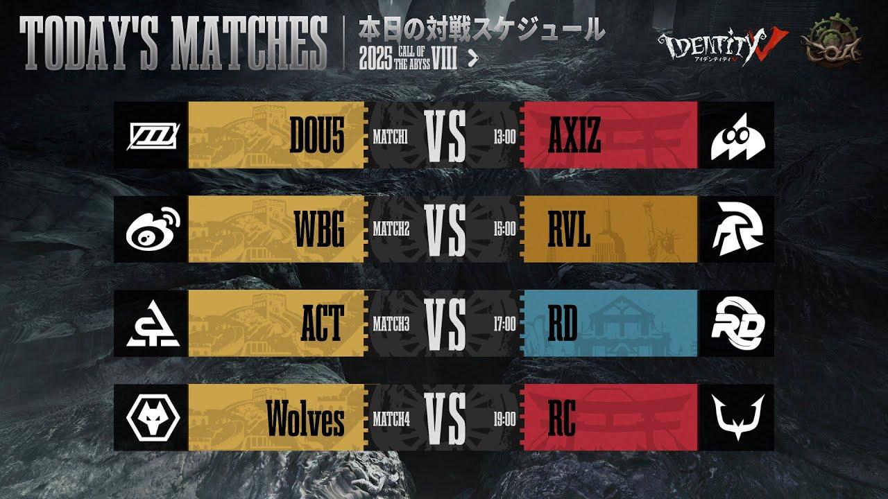 Call Of The Abyss Ⅷ ワールド決勝戦 グループ戦 Day8 (COA Ⅷ )