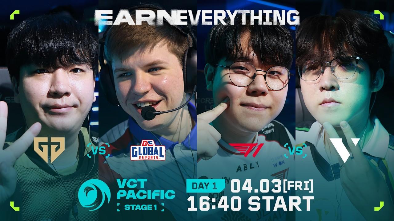 VCT Pacific 2026 : STAGE 1 - Day 1