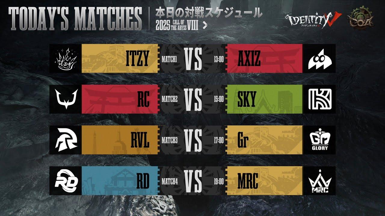 Call Of The Abyss Ⅷ ワールド決勝戦 グループ戦 Day3 (COA Ⅷ )