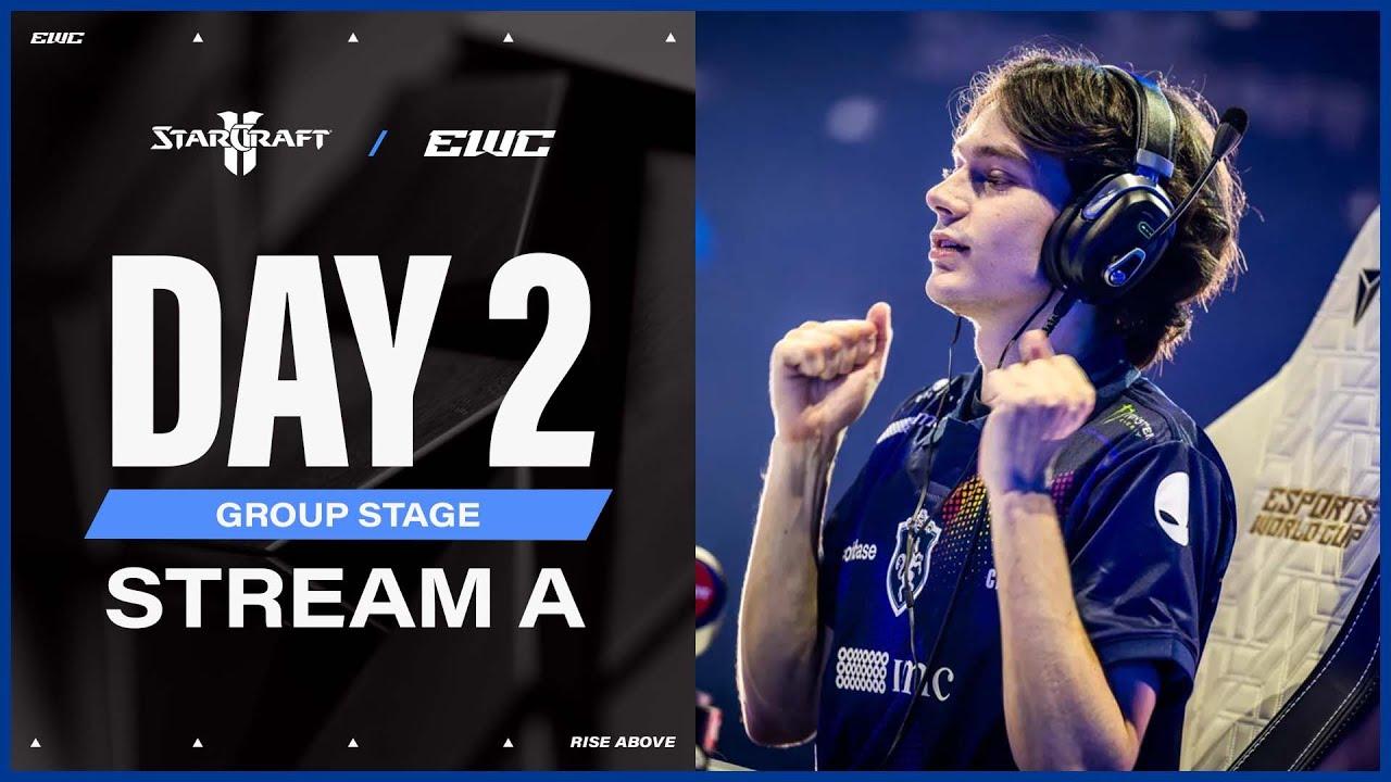 StarCraft II at EWC 25 - Day 2 - Group Stage - Stream A