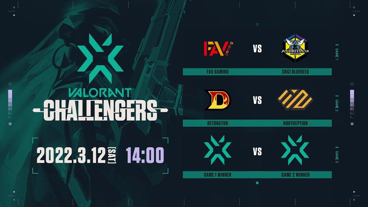 2022 VCT Stage1 - Challengers JAPAN Week2 Main Event Day1