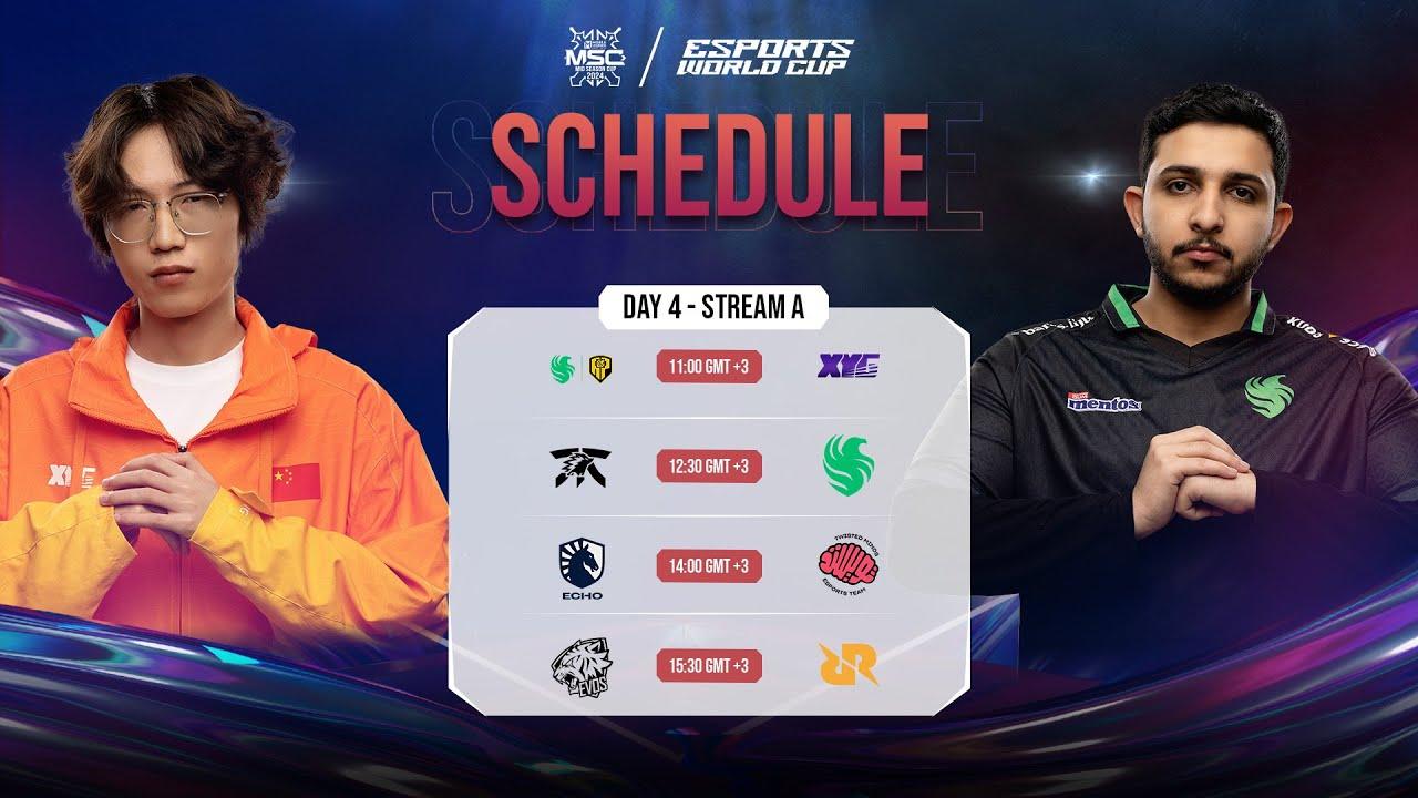 MLBB MSC 2024 x EWC - Day 1 - Group Stage