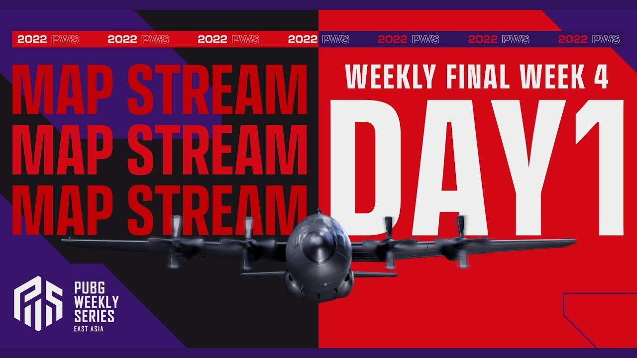【MAP配信】2022 PWS: Phase2 - Week4 Day1 | Weekly FINAL【PUBG】