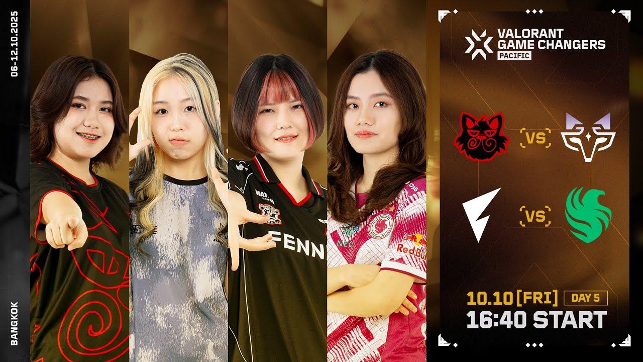 VALORANT Game Changers 2025 Pacific - Day 5