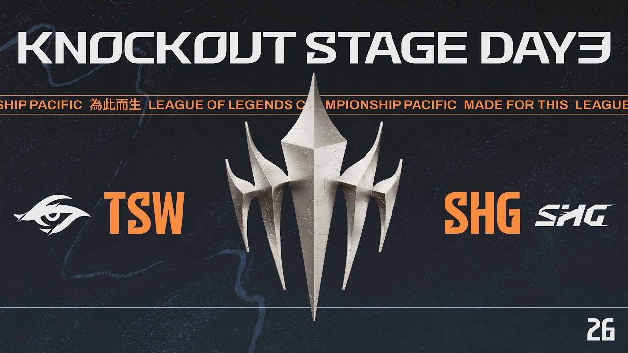 [JP] TSW vs SHG | LCP 2026 Split 1 Knockout Stage Day 3