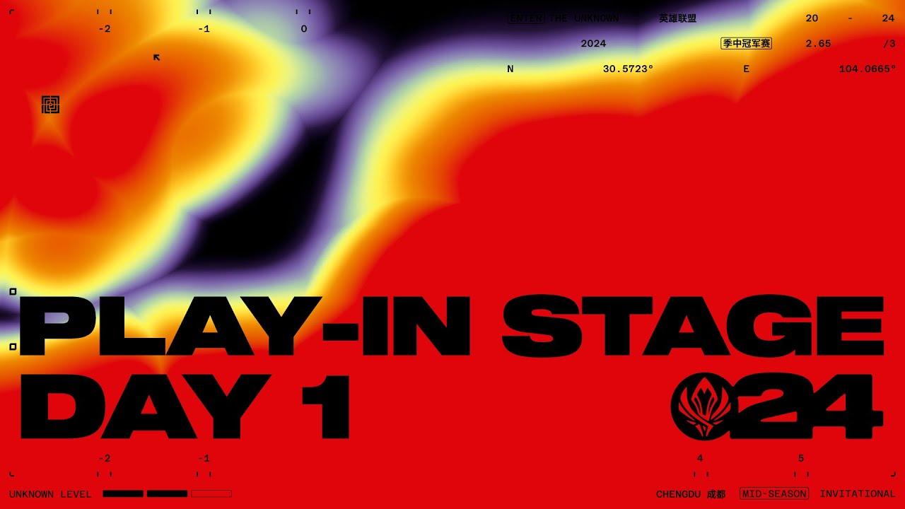 MSI 2024 | PLAY-IN DAY 1 | FLY vs PSG - T1 vs EST