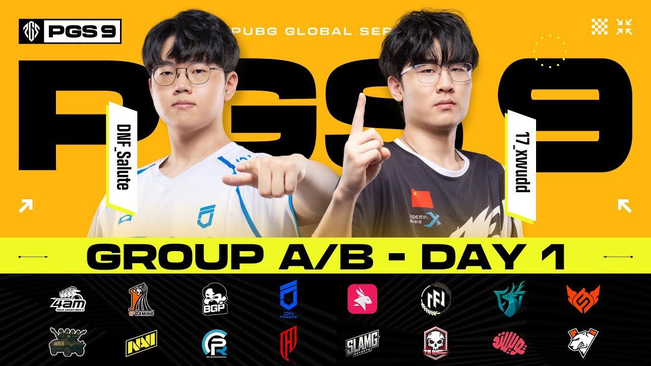 【日本語配信】PUBG Global Series 9 グループステージ DAY 1