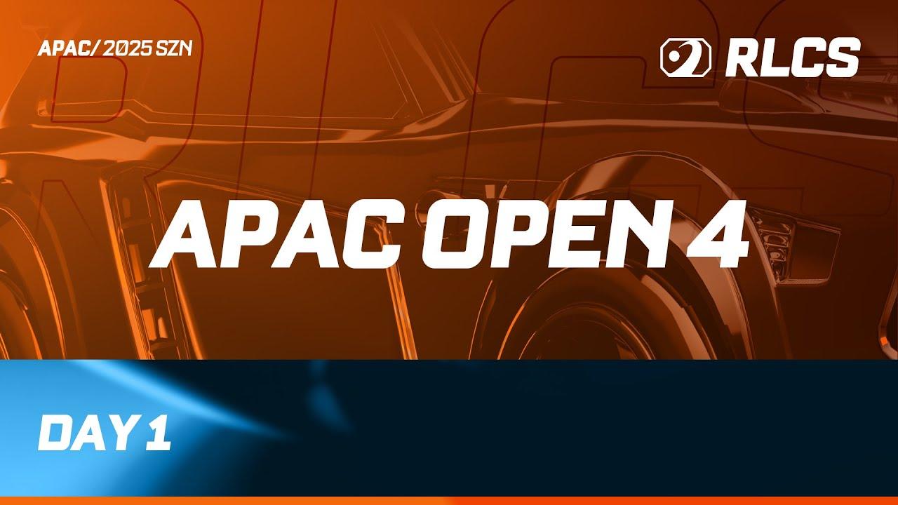 [日本語公式配信] APAC OPEN 4 | DAY 1 | RALEIGH MAJOR | RLCS 2025 [JP]
