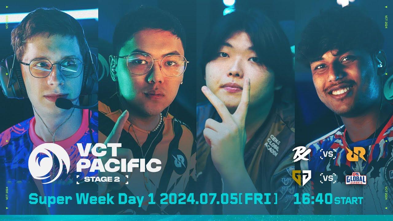 VCT Pacific - Regular Season - Super Week Day 1