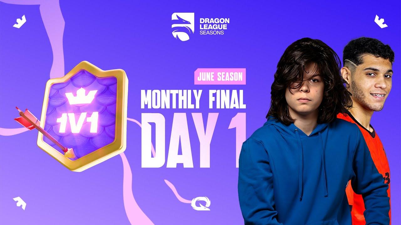 【クラロワ】DRAGON LEAGUE6月マンスリーファイナル 決勝トーナメント DAY1 [日本語]