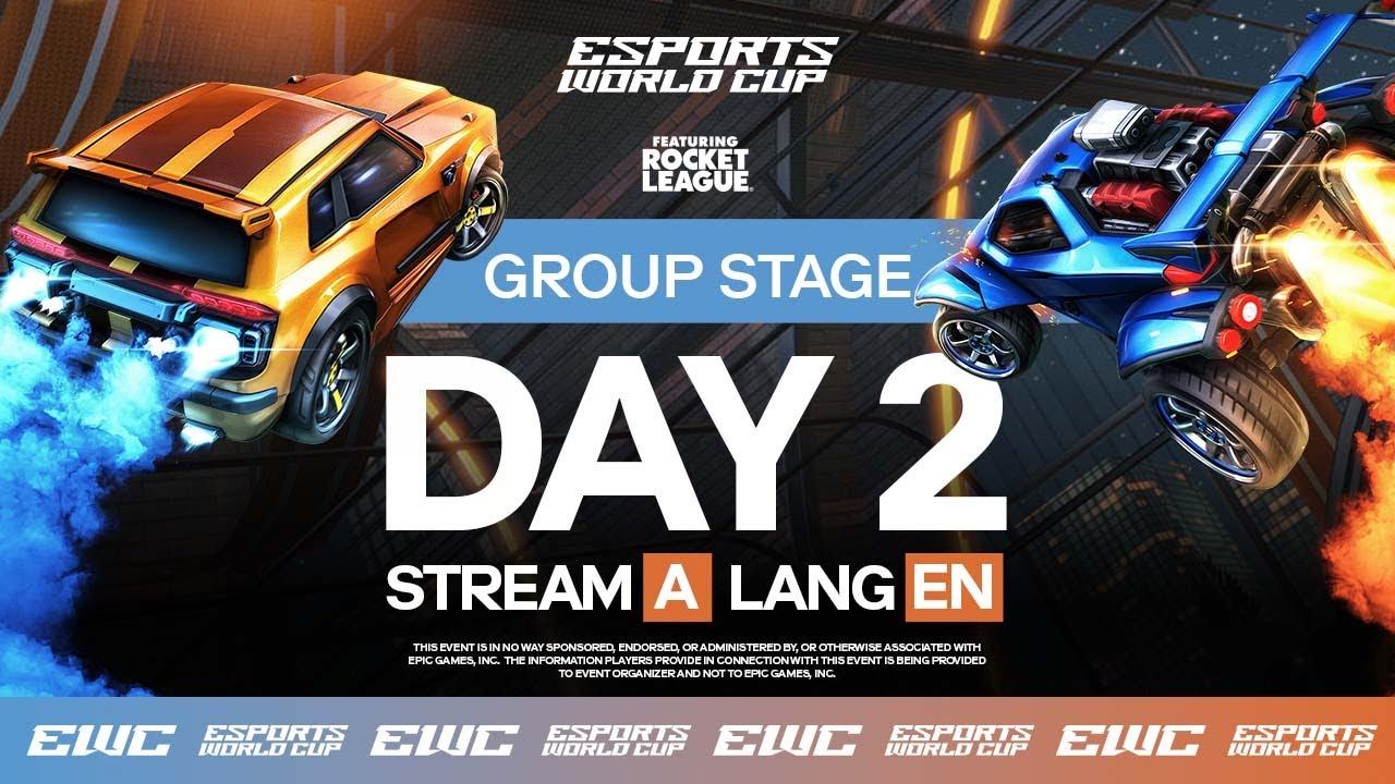 EWC ft. Rocket League - Day 2 - Group Stage