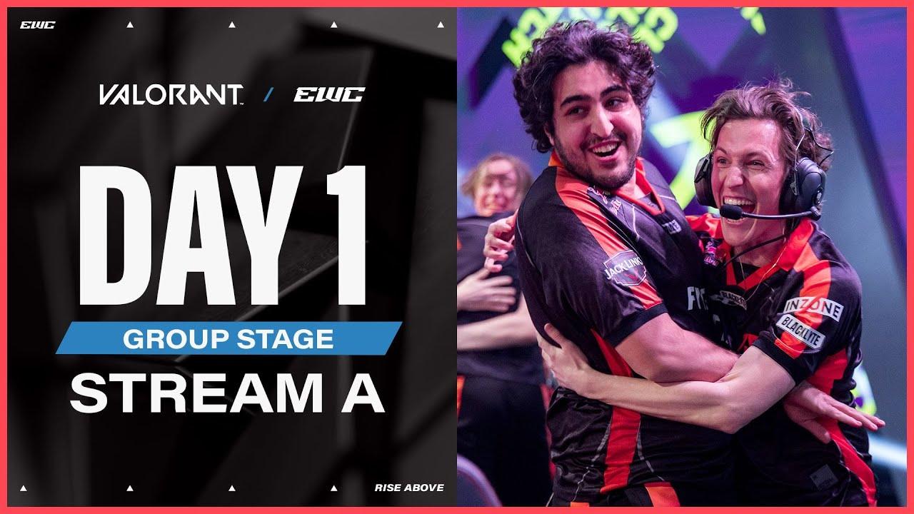 VALORANT at EWC 25 - Day 1 - Group Stage - Stream A