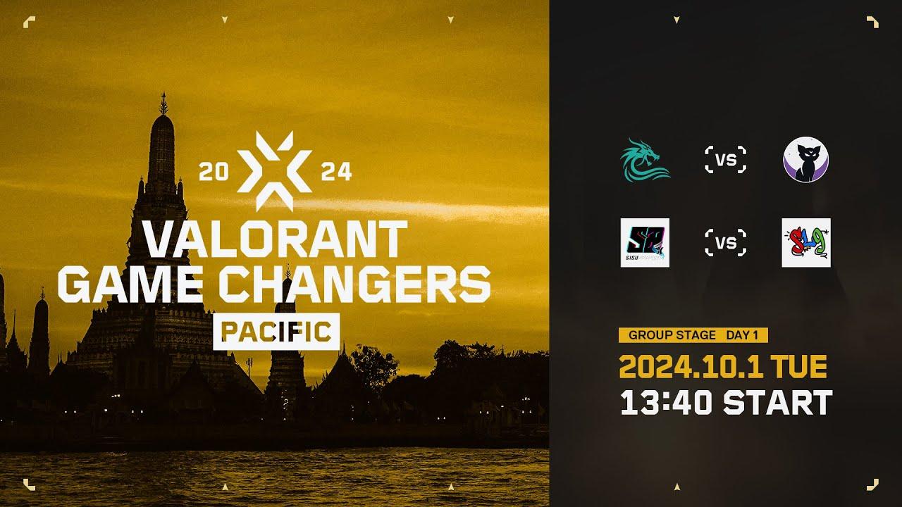 VALORANT Game Changers 2024 Pacific - Group Stage Day 1