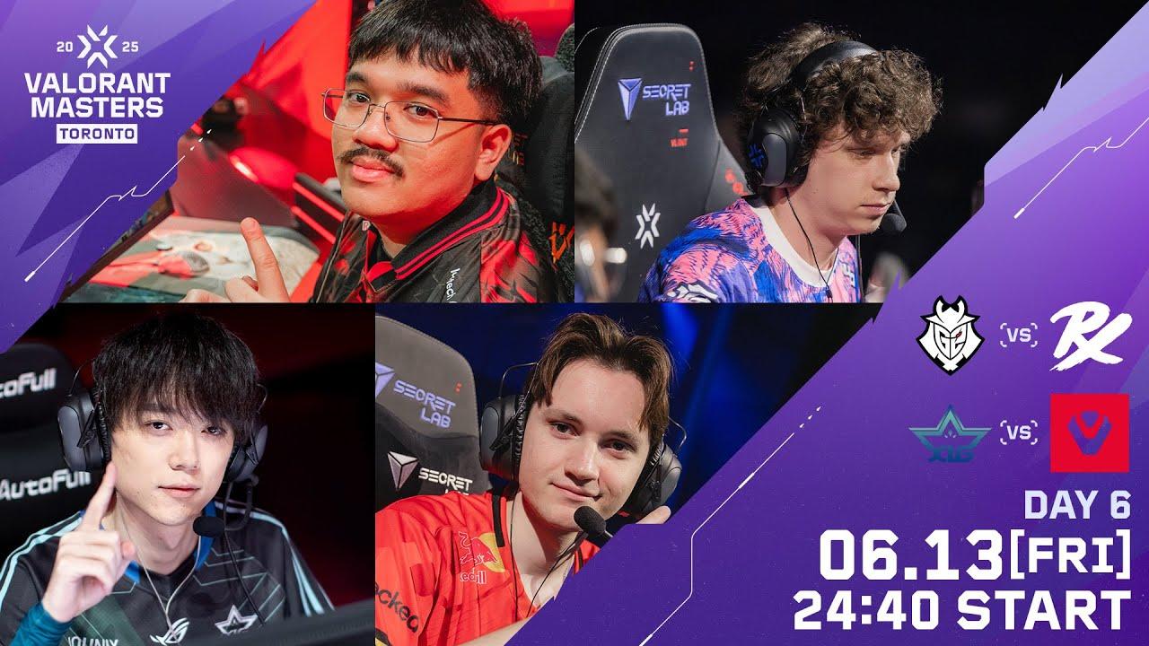 VALORANT Masters Toronto 2025 - Playoffs Stage - Day 6