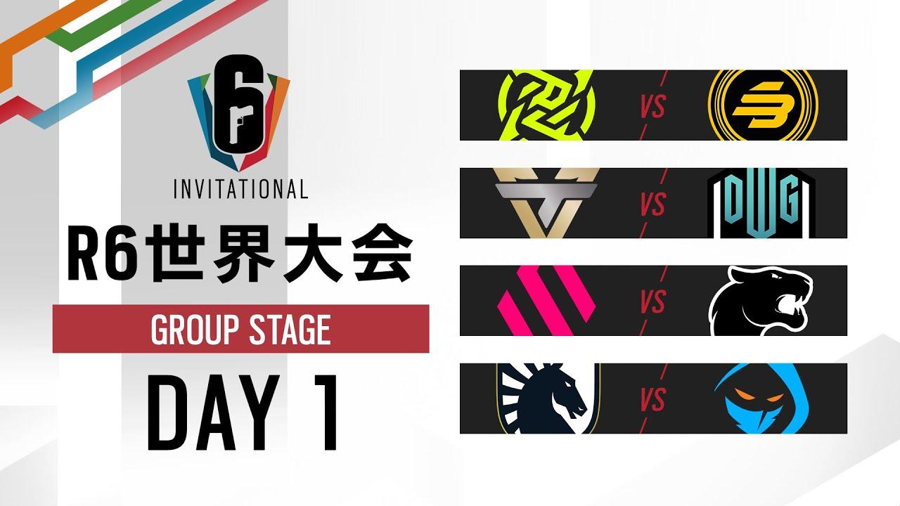 Six Invitational 2022 グループステージ Day1