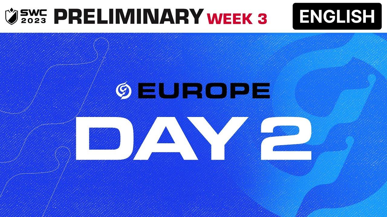 [ENGLISH] SWC2023 Europe Preliminary Day 2 | Summoners War