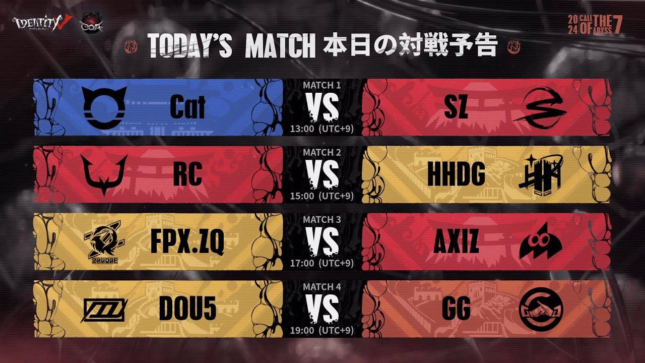 Call Of The Abyss Ⅶ ワールド決勝戦 グループ戦 Day9 (COA Ⅶ)