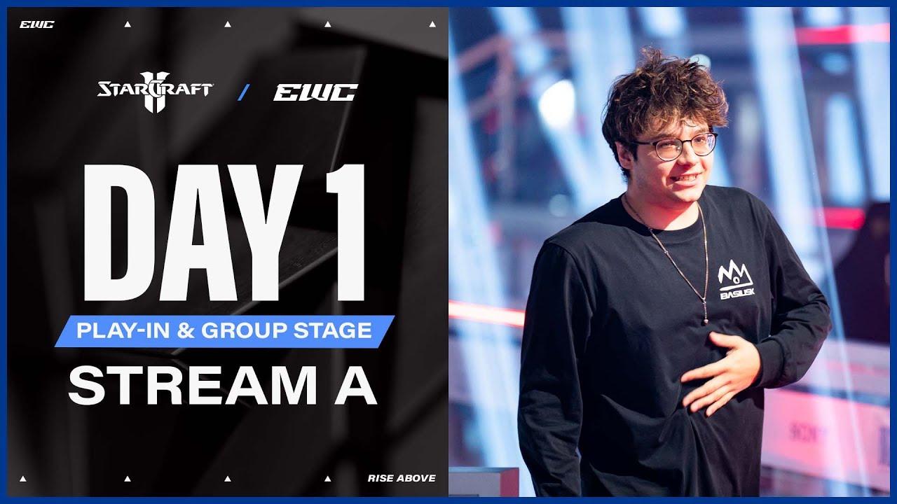 StarCraft II at EWC 25 - Day 1 - Play-In & Group Stage - Stream A