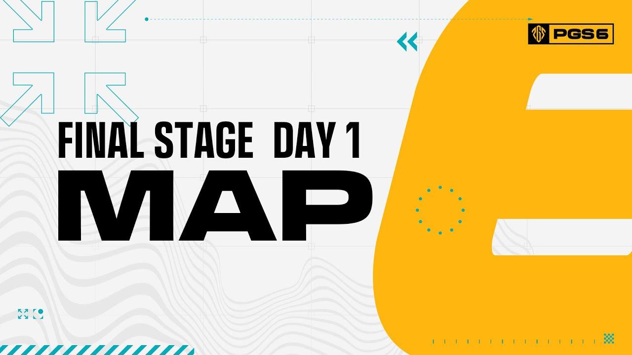 【MAP配信】 PUBG Global Series 6 Final Stage DAY 1